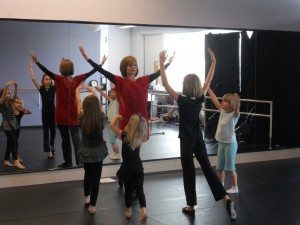 Worship Dance Class at a local studio.