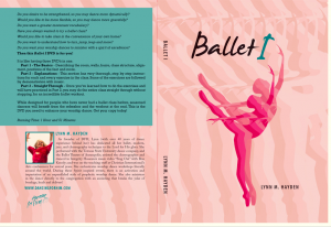 ballet for worship VIDEO DOWNLOAD