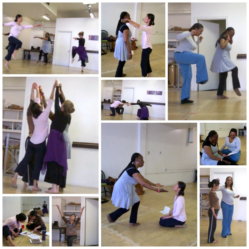 Pasadena dance intercession collage