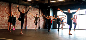 John Pennington teaching the modern dance class that I've been privileged and challenge to take at ARC studio in Pasadena.