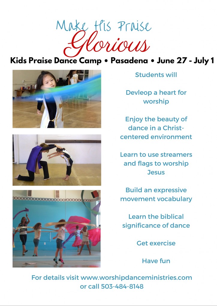 worship dance camp pasadena